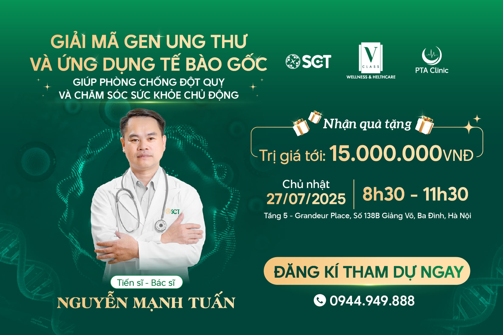 hội thảo phòng khám đa khoa sct