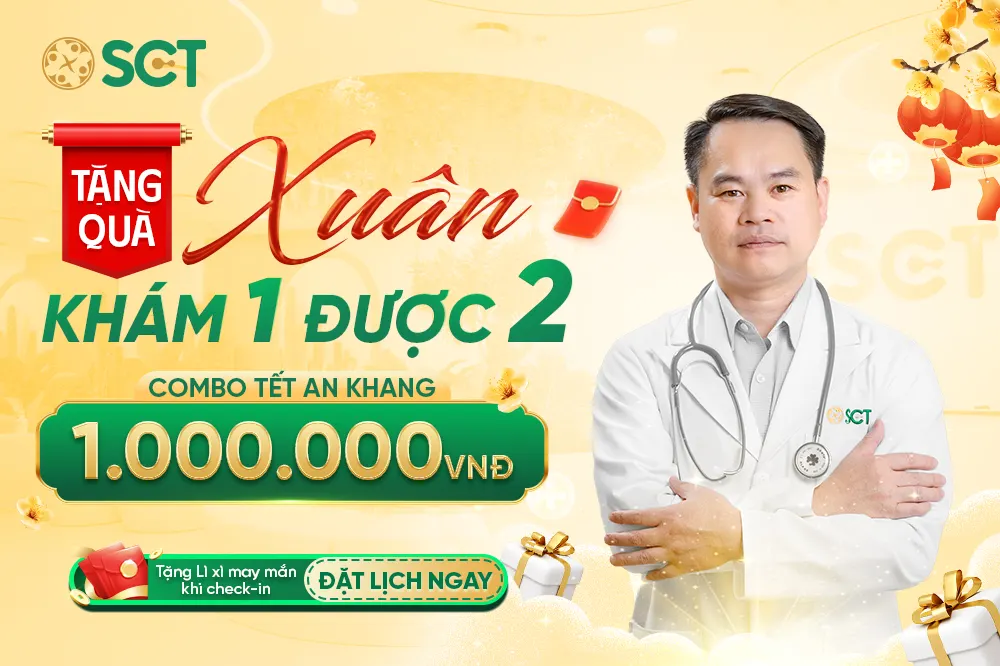 SCT tặng quà Xuân khám 1 được 2 - Gói khám Gan