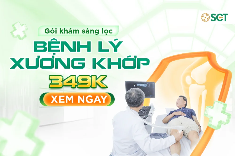 Ưu đãi tuần vàng tại SCT Clinic, thăm khám tiết kiệm hơn 50%