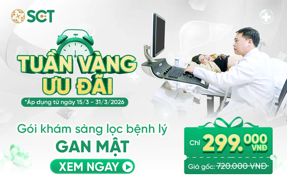 Tuần vàng ưu đãi gói khám gan